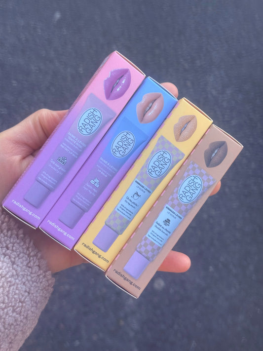 Pack découverte 4 lips + 1 brosse exfoliante pour lèvres